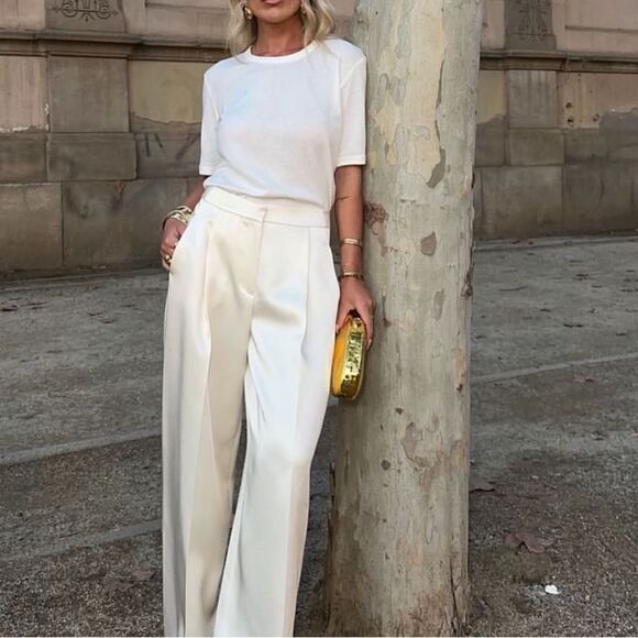 White slack pants - Picture 1 of 6